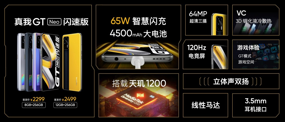 Realme actualiza su Q3 Pro y GT Neo con una carga más rápida y nuevos nombres