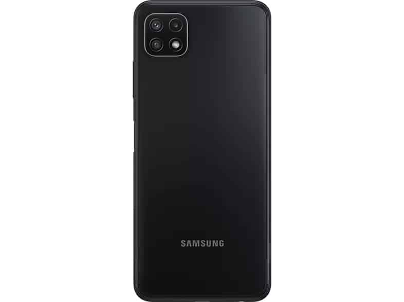 Samsung Galaxy A22 5G Negro Parte posterior