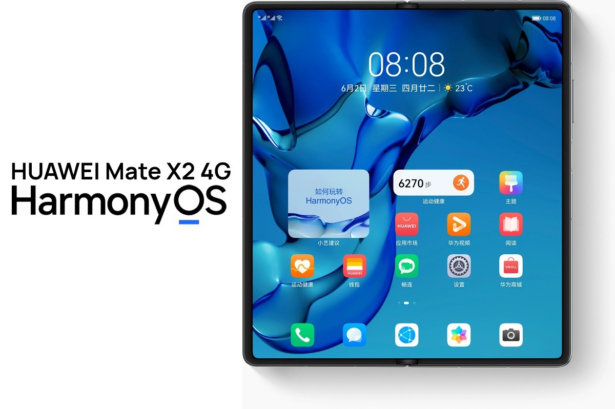 Huawei Mate X2 4G sale a la venta en China con HarmonyOS 2.0 listo para usar
